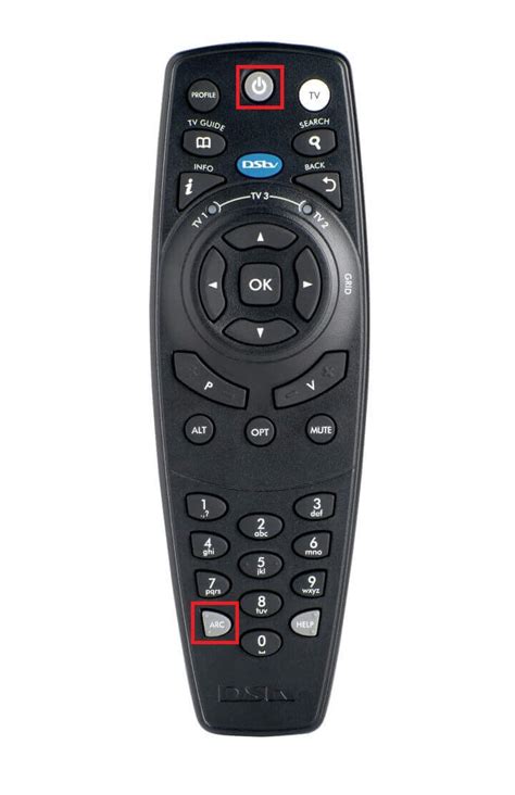 how to restart DStv remote